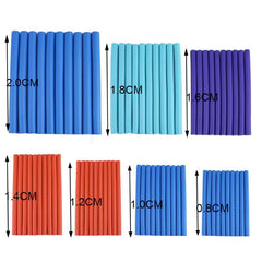 10-pack Flexible Curling Rods