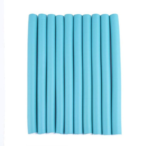 10-pack Flexible Curling Rods