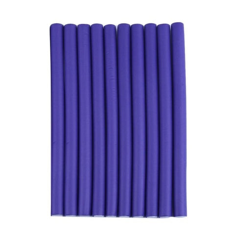 10-pack Flexible Curling Rods